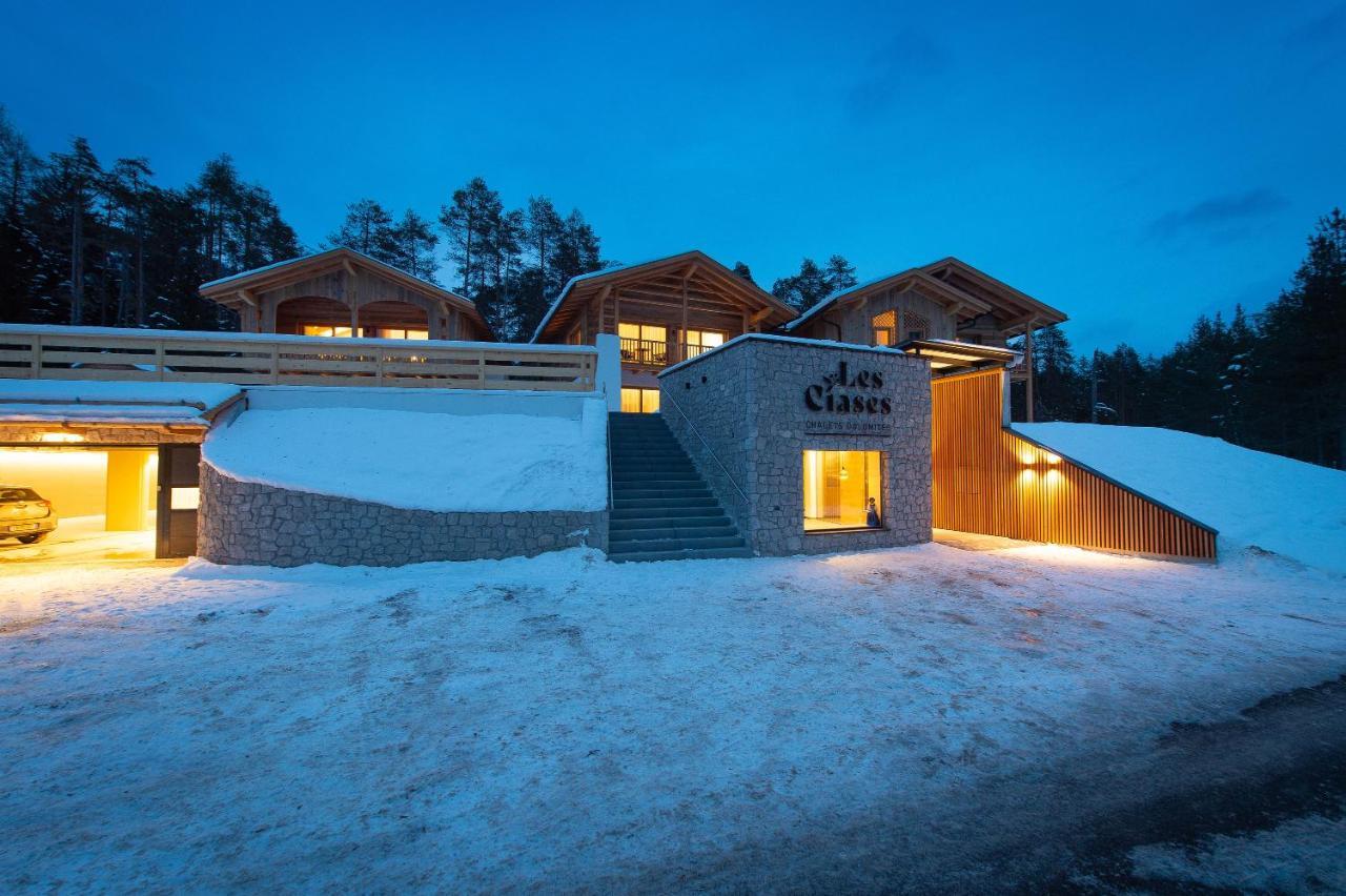 Les Ciases Chalets Dolomites Apt 5 St. Vigil Exteriör bild