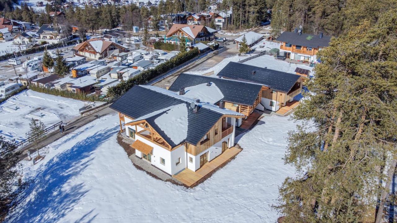 Les Ciases Chalets Dolomites Apt 5 St. Vigil Exteriör bild
