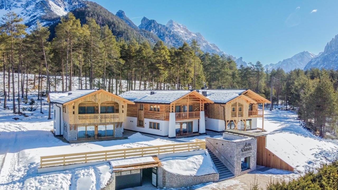 Les Ciases Chalets Dolomites Apt 5 St. Vigil Exteriör bild