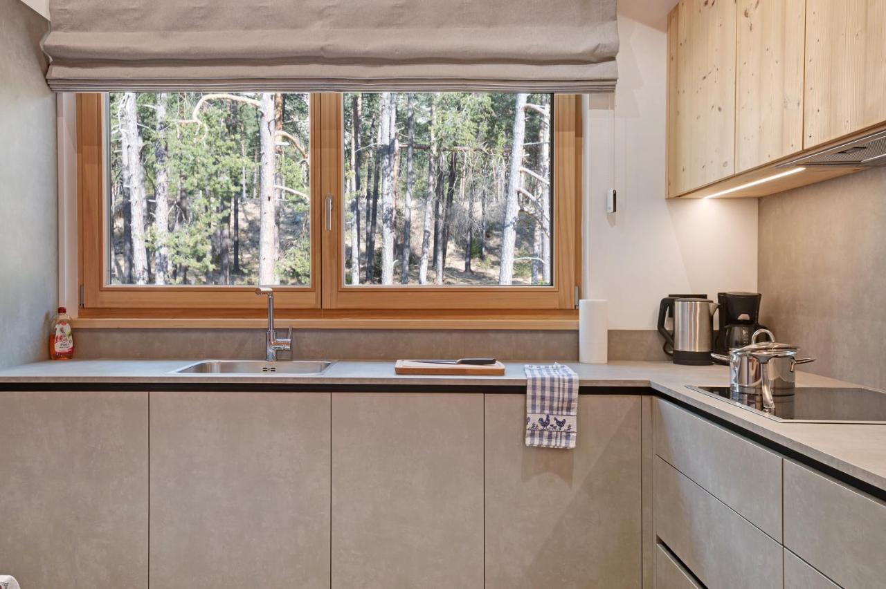 Les Ciases Chalets Dolomites Apt 5 St. Vigil Exteriör bild