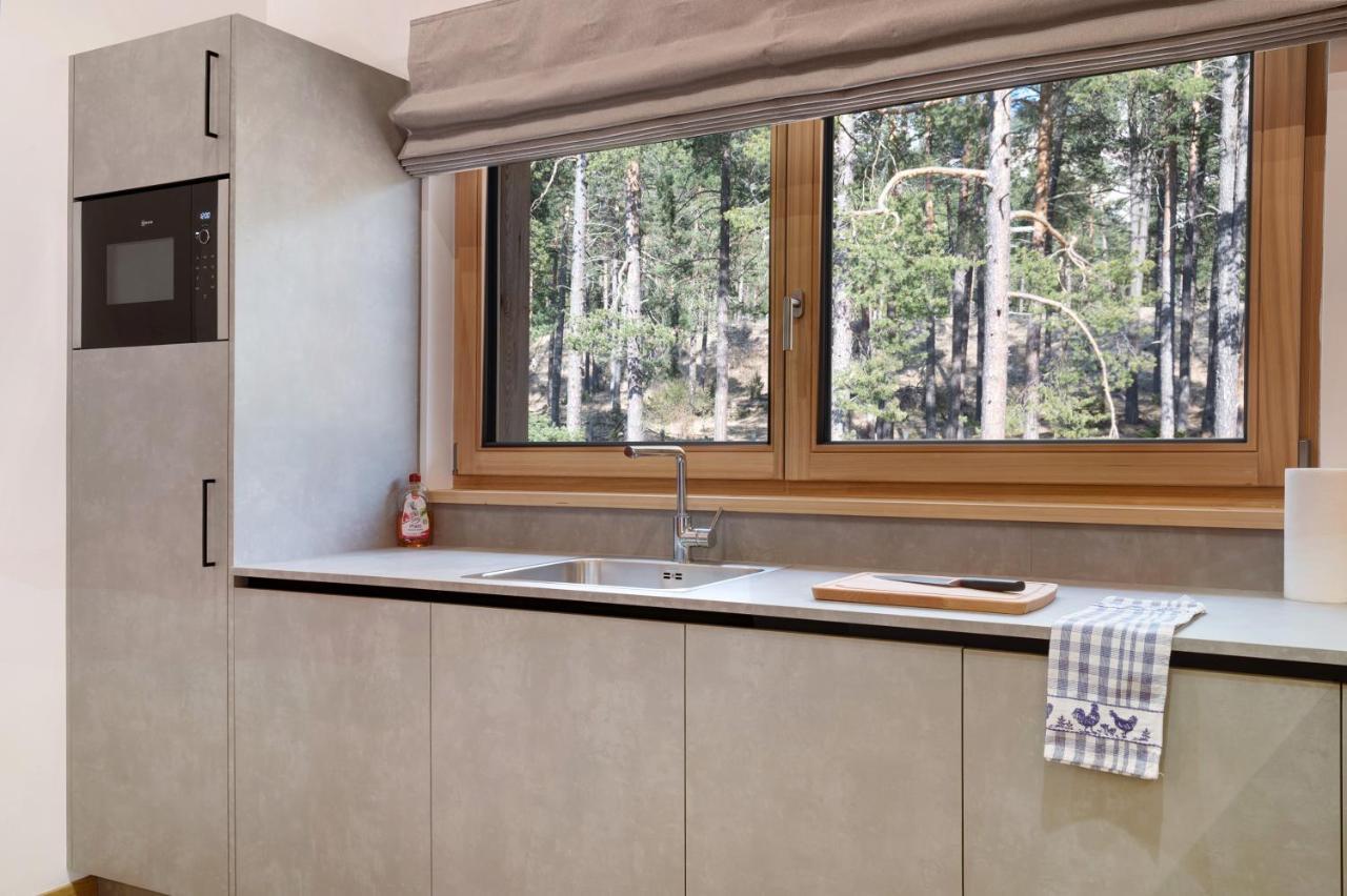 Les Ciases Chalets Dolomites Apt 5 St. Vigil Exteriör bild